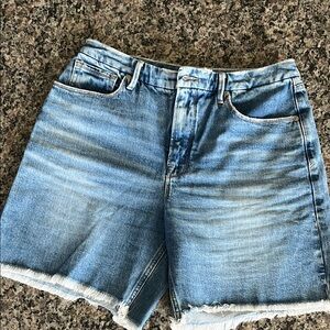 Classic Blue Denim Women's Shorts